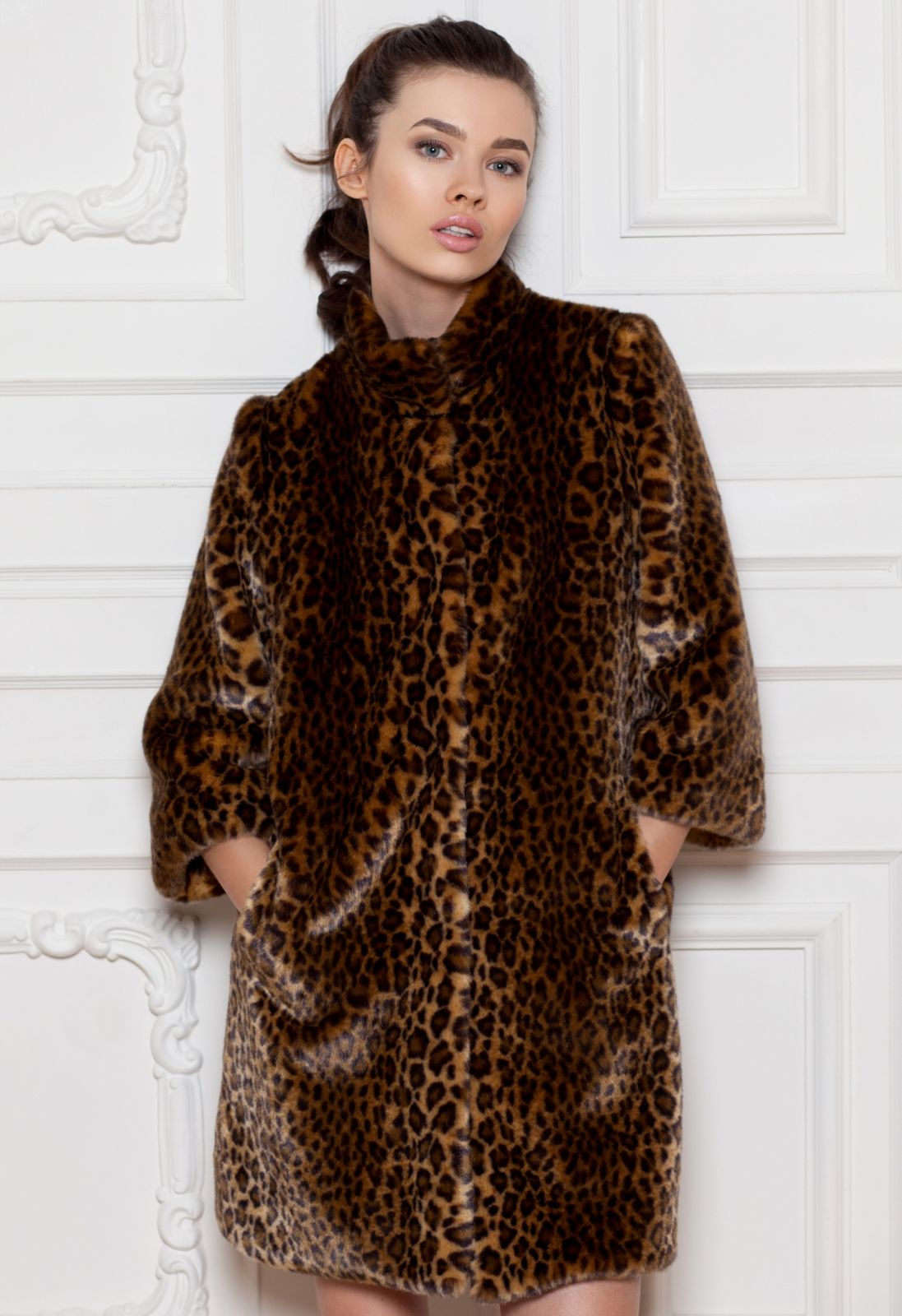 Photo #1 - Jacket eco fur Tissavel - leopard