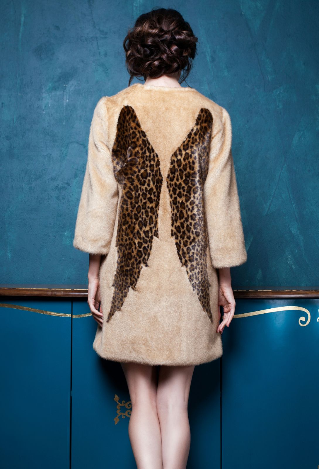 Photo #1 - Jacket eco fur Tissavel - mink onyx