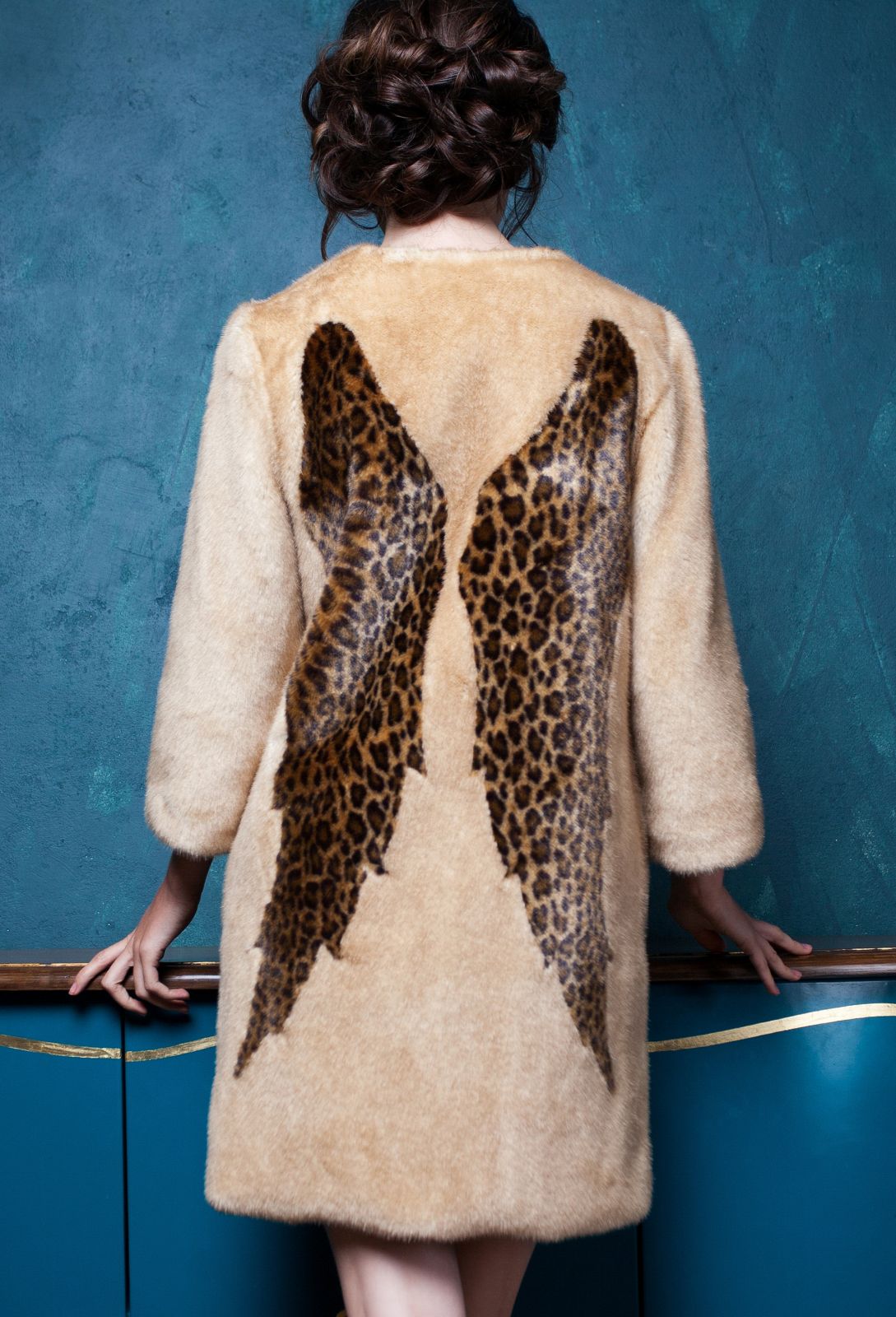 Photo #3 - Jacket eco fur Tissavel - mink onyx
