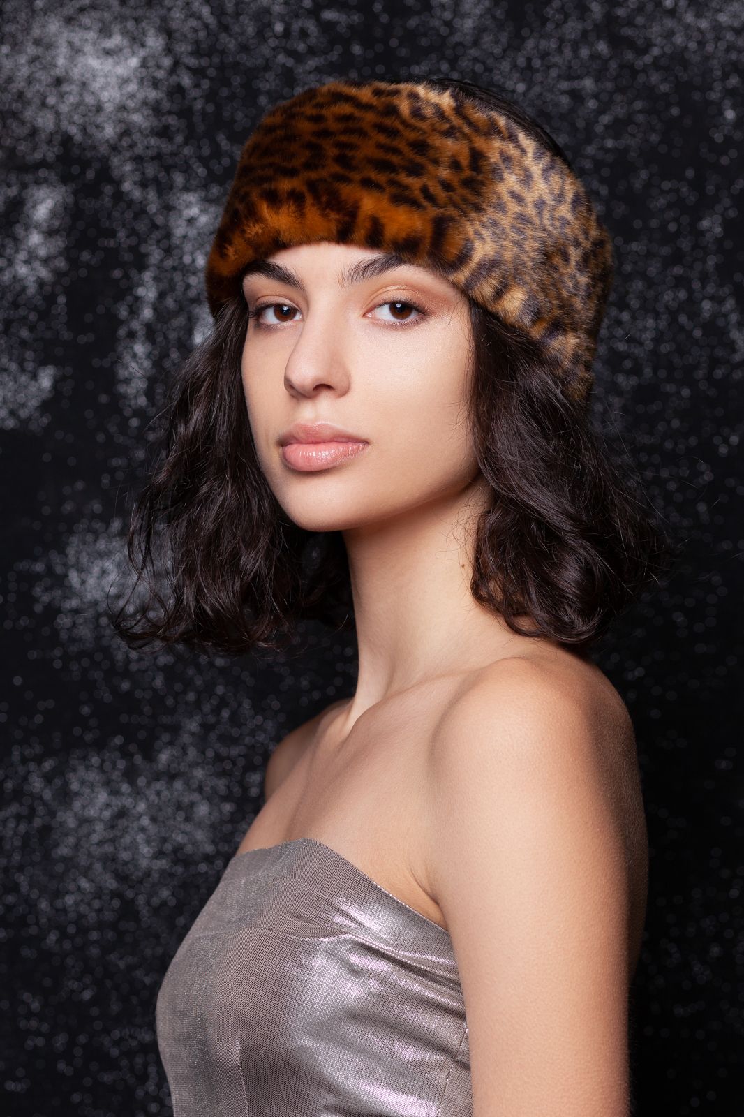 Photo #2 - Headband eco fur Tissavel - leopard